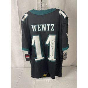 Carson Wentz signed autographed Philadelphia Eagles on field jersey Fanatics
